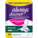 always Hygiene pads blaaszwakte Discreet Normaal Grootverpakking, 24 stuks