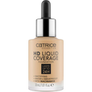 Catrice Make-up HD Fond de Teint Liquide Couvrance Beige Noisette 036, 30 ml