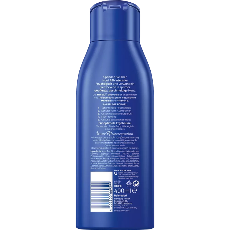 NIVEA Lichaamsmelk, 0,4 l