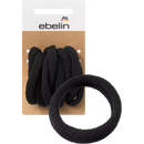 ebelin Haarelastiekjes zwart, 9 stuks
