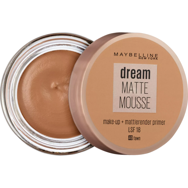 Maybelline New York Make-up Dream Matte Mousse 40 fawn, SPF 18, 18 ml