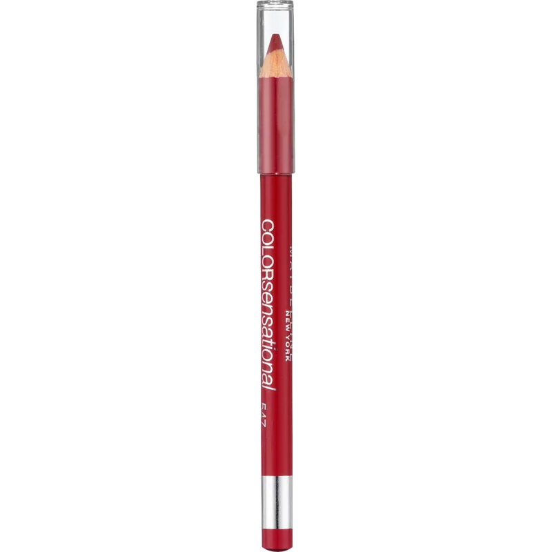 Maybelline New York Lipliner Color Sensational Pleasure Me 547 Rood, 3.5 ml