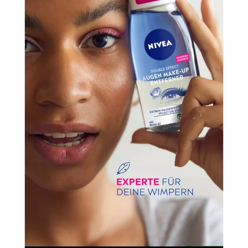 NIVEA Oogmake-up remover dubbel effect, 125 ml