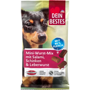 Dein Bestes Snack pour chiens, mini mélange de saucisses, 60 g