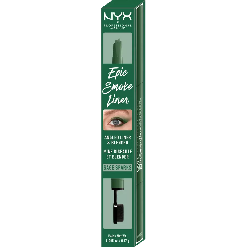 NYX PROFESSIONAL MAKEUP Eyeliner Epic Smoke 08 Sage Sparks, 0,17 g
