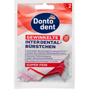 Dontodent Dontodent interdentale ragers schuin rood 0,4 mm ISO 2, 28 stuks.