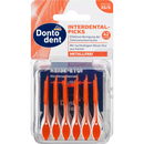 Dontodent Cure-dents orange sans métal XS/S, 42 pièces.