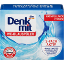 Pack de recharge pour chasse d'eau bleue Denkmit WC, 2 pièces.