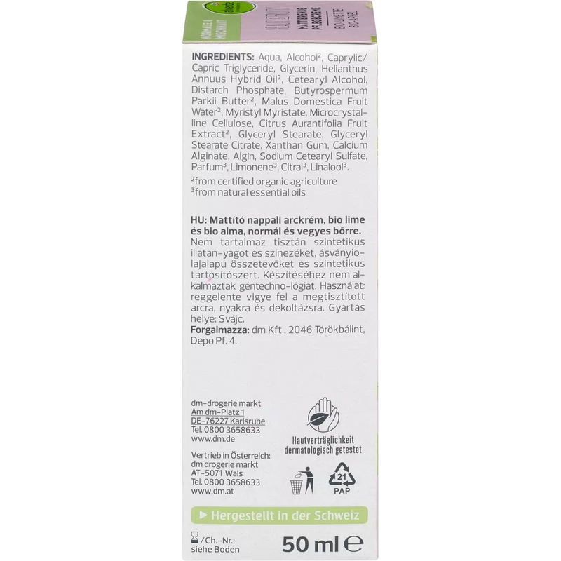 alverde NATURKOSMETIK Gezichtscrème Beauty & Fruity, 50 ml