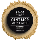 NYX PROFESSIONAL MAKEUP Poudre Libre Can't Stop Won't Stop Setting Banane 06, 6 g