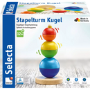 Jouet de motricité Selecta ballon tour à empiler - 7 pièces