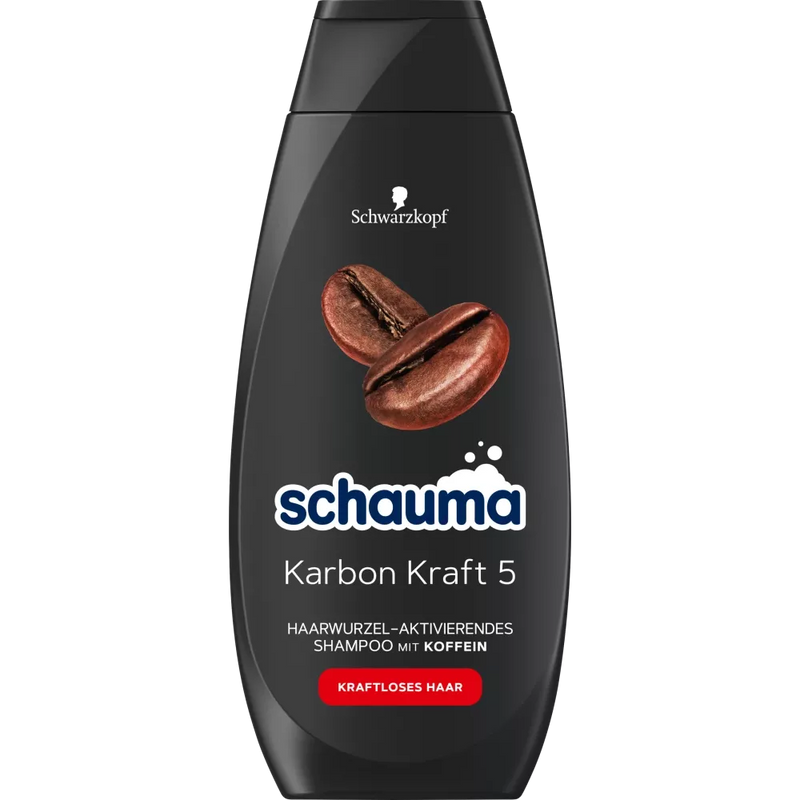 Schwarzkopf Schauma Shampoo Carbon Power 5, 400 ml