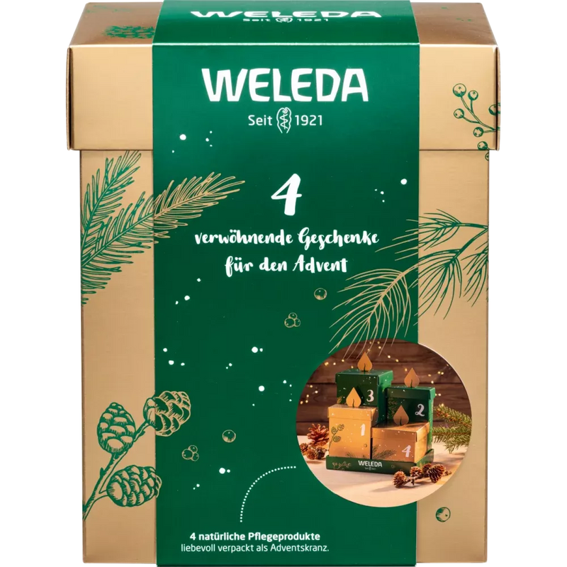 Weleda Adventskalender 2022, 4-delig