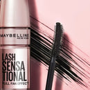 Maybelline New York Mascara Lash Sensational Full Lash Fan 01 Très Noir, 9,5 ml