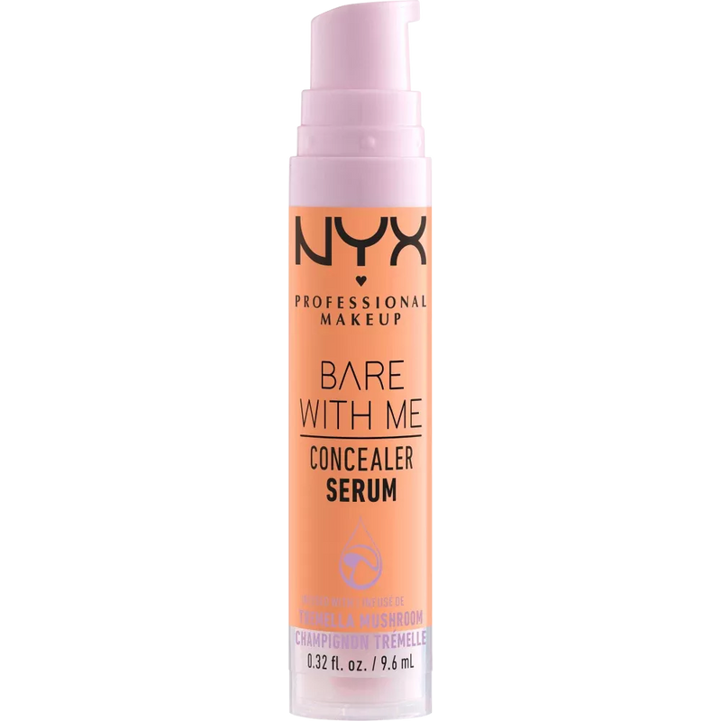 NYX PROFESSIONAL MAKEUP Concealer Serum Bare With Me 5.5 Medium Golden, 9.6 ml