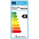 Bougie LED Müller Licht 5,5 W E14, lot de 4