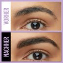 Maybelline New York Mascara pour sourcils Fast Sculpt 04 Brun moyen, 3,5 ml