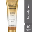 MAX FACTOR Make-up Miracle Second Skin Golden Tan 10, SPF 20, 30 ml