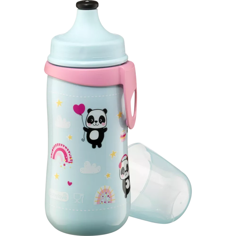 babylove Kinder sportfles Panda 330ml 1pc, 1pc