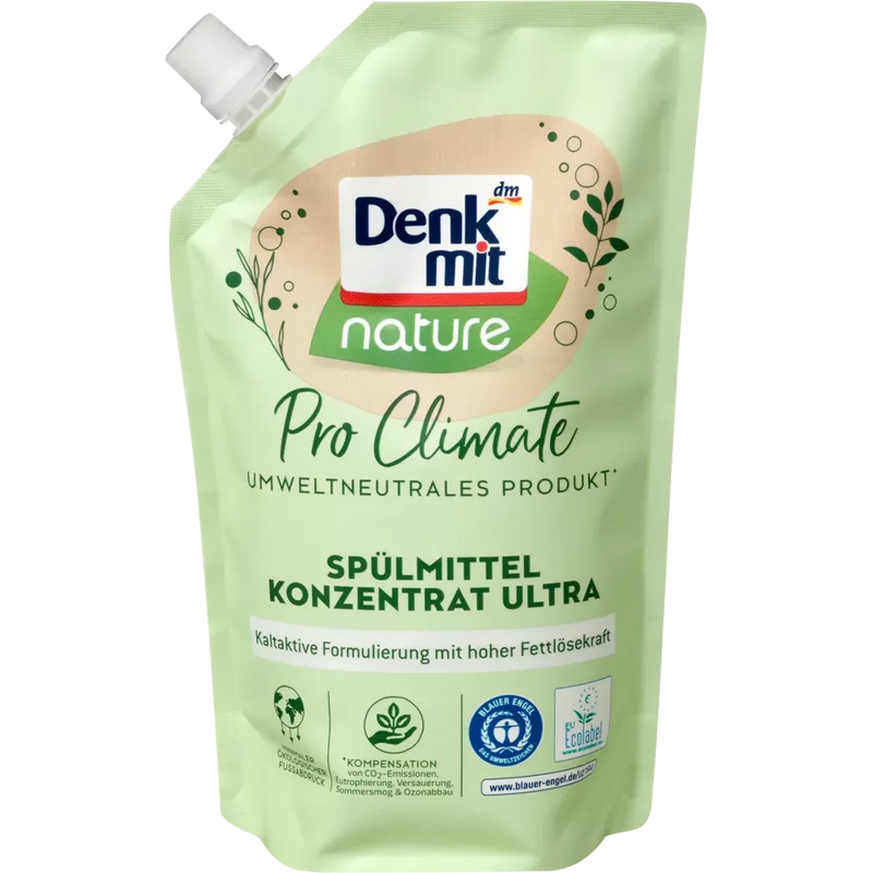 Denkmit Pro Climate Concentraat van afwasmiddel Ultra nature, 500 ml