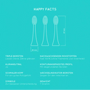 happybrush Opzetborstels Super Clean Eco, 3 stuks