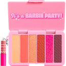 NYX PROFESSIONAL MAKEUP Palette de couleurs Barbie Mini Color C'EST UNE FÊTE BARBIE ! 01, 1 pièce