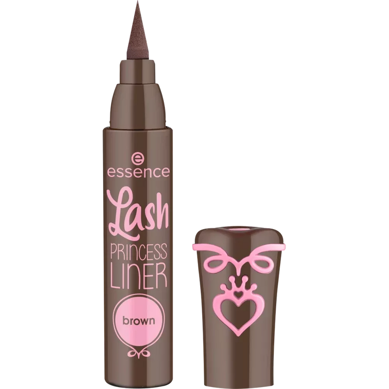 essence cosmetics Eyeliner Lash PRINCESS LINER Bruin, 3 ml