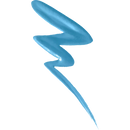 NYX PROFESSIONAL MAKEUP Eyeliner liquide Vivid Bright 05 Cobalt Crush, 2 ml