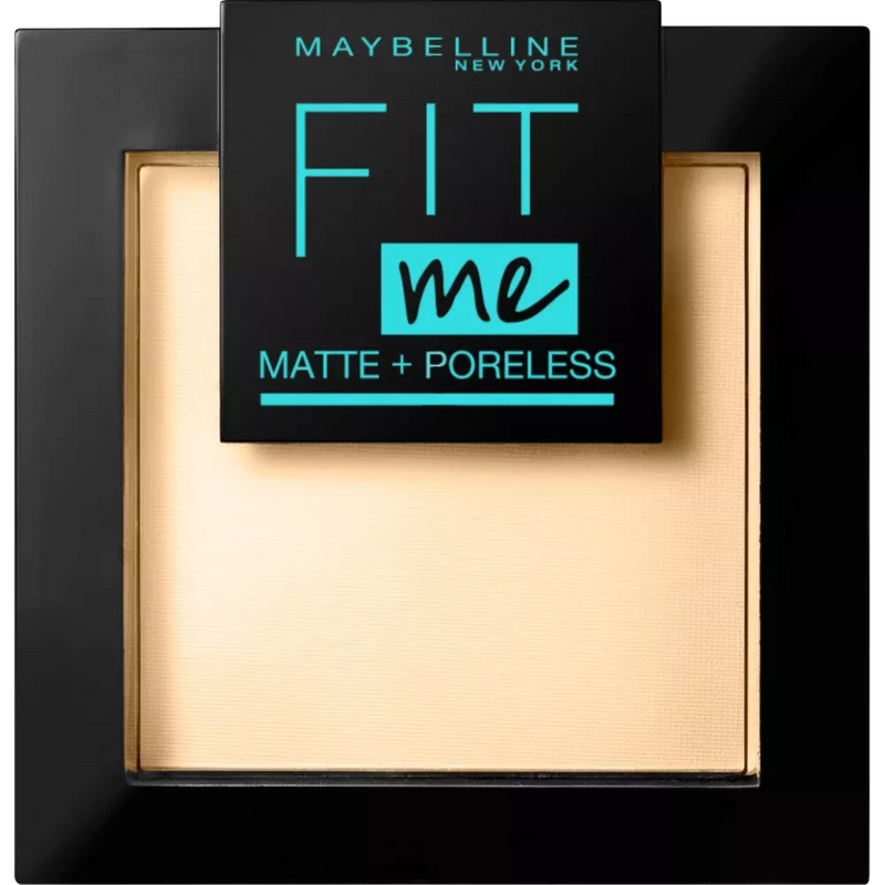 Maybelline New York Gezichtspoeder Fit Me Matte & Poreless 220 Natural Beige, 9 g