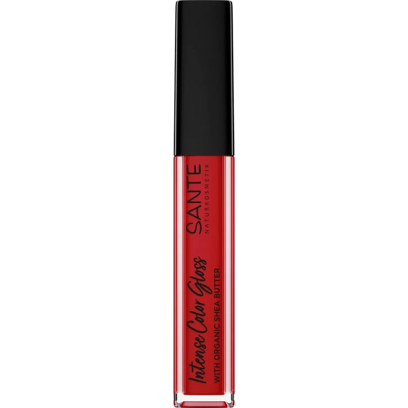 Sante Lip Gloss Intense Color 06 Daring Red, 5.3 ml