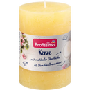 Bougie rustique Profissimo jaune soleil 100/68, 1 pièce