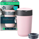 Tommee Tippee Twist & Click Sangenic luieremmer, roze, 1 stuk