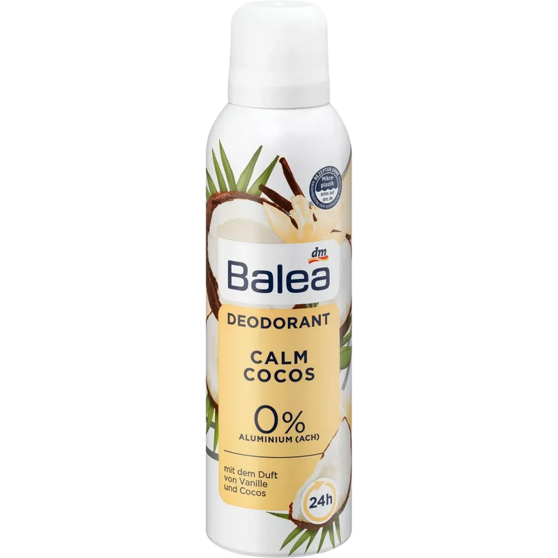 Balea Deodorant Spray Calm Cocos, 200 ml