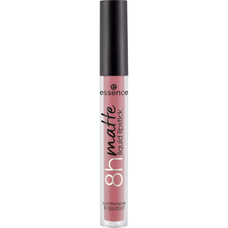 essence Lipstick Liquid 8h Matte 04 Rosy Nude, 2.5 ml