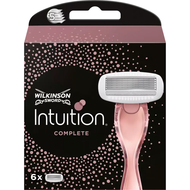 Wilkinson Scheermesjes, Intuition Complete, 6 stuks