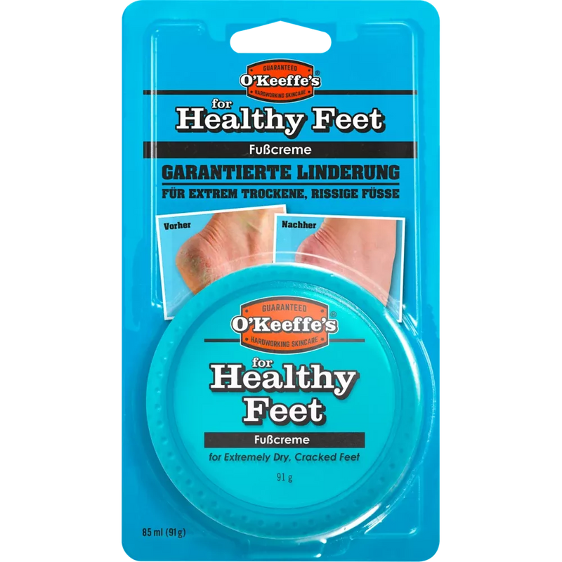 O'Keeffe's For Healthy Feet Voetcrème, 91 g