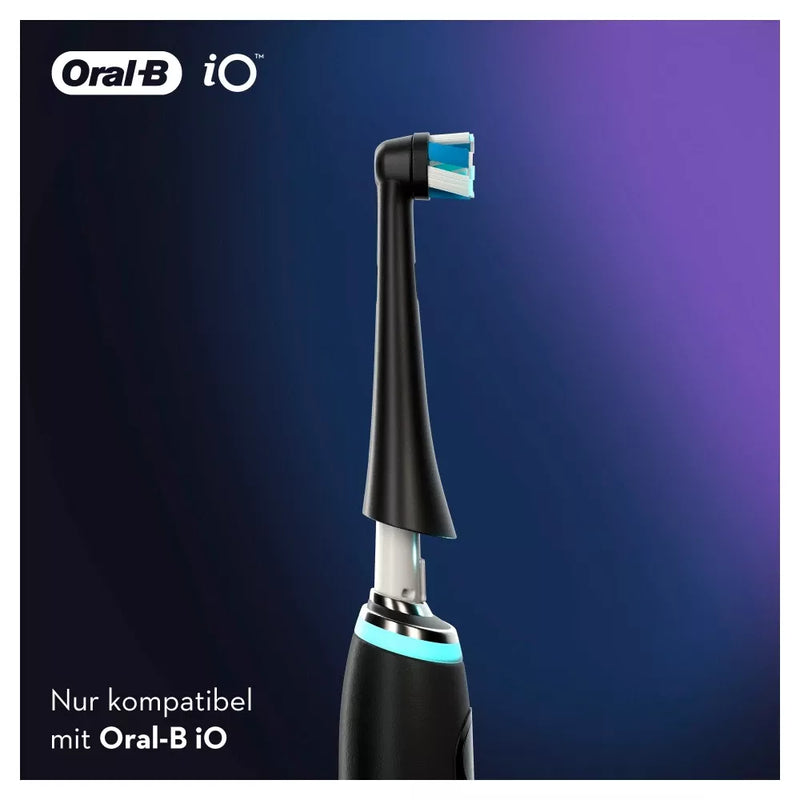 Oral-B Opzetborstels iO Ultimate Cleaning zwart, 4 stuks