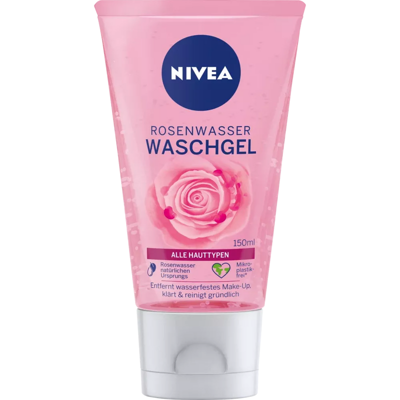 NIVEA Rozenwater wasgel, 150 ml