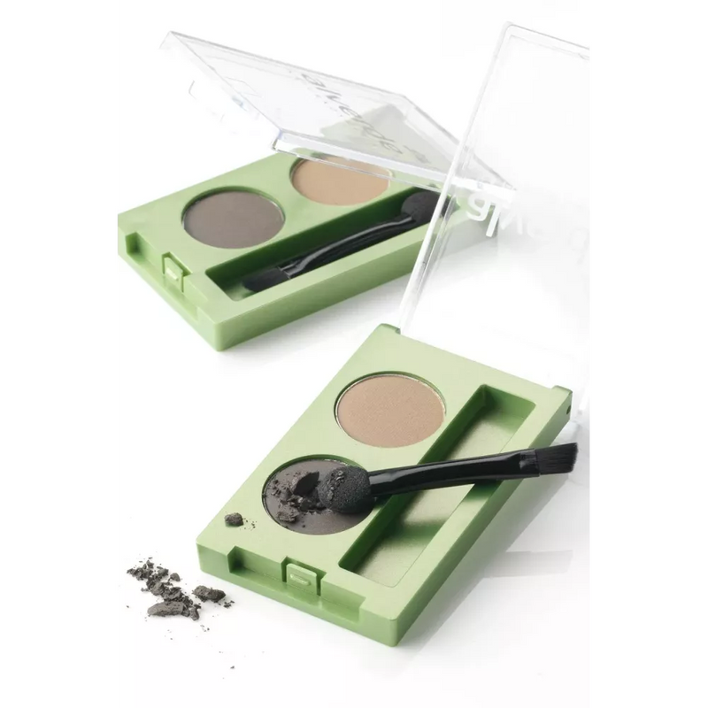 alverde NATURKOSMETIK Duo wenkbrauwpoeder, 1,6 g