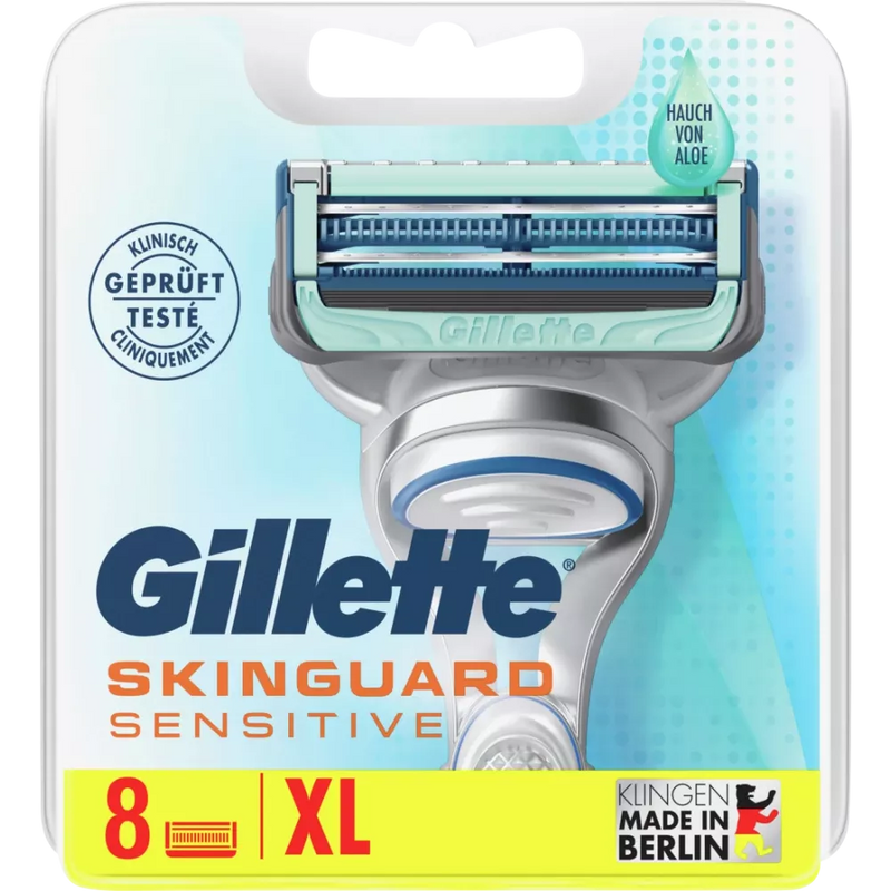 Gillette Scheermesjes, Skinguard Sensitive, 8 stuks