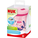 Nuk Drinkfles Evolution Action Cup, roze, vanaf 12 maanden, 230 ml, 1 stuk