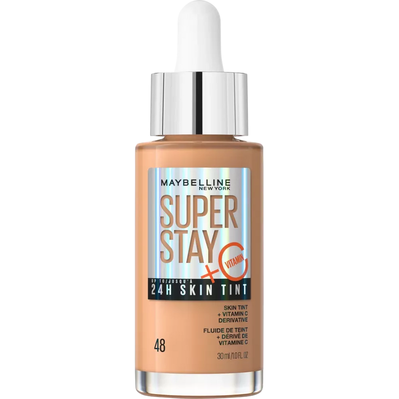 Maybelline New York Foundation Super Stay 24H Skin Tint 48, 30 ml