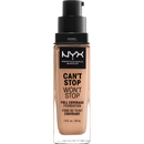 NYX PROFESSIONAL MAKEUP Fond de teint Can't Stop Won't Stop 24-Hour Natural 07, 30 ml