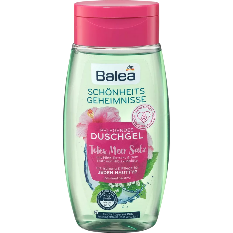 Balea Douchegel Beauty Secret Mint & Hibiscus, 250 ml