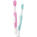 babylove Ensemble d'apprentissage des soins dentaires rose / bleu, 1 pcs