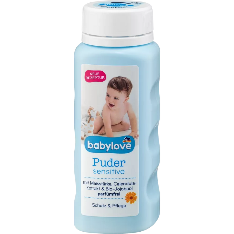 babylove Babypoeder gevoelig, 100 g