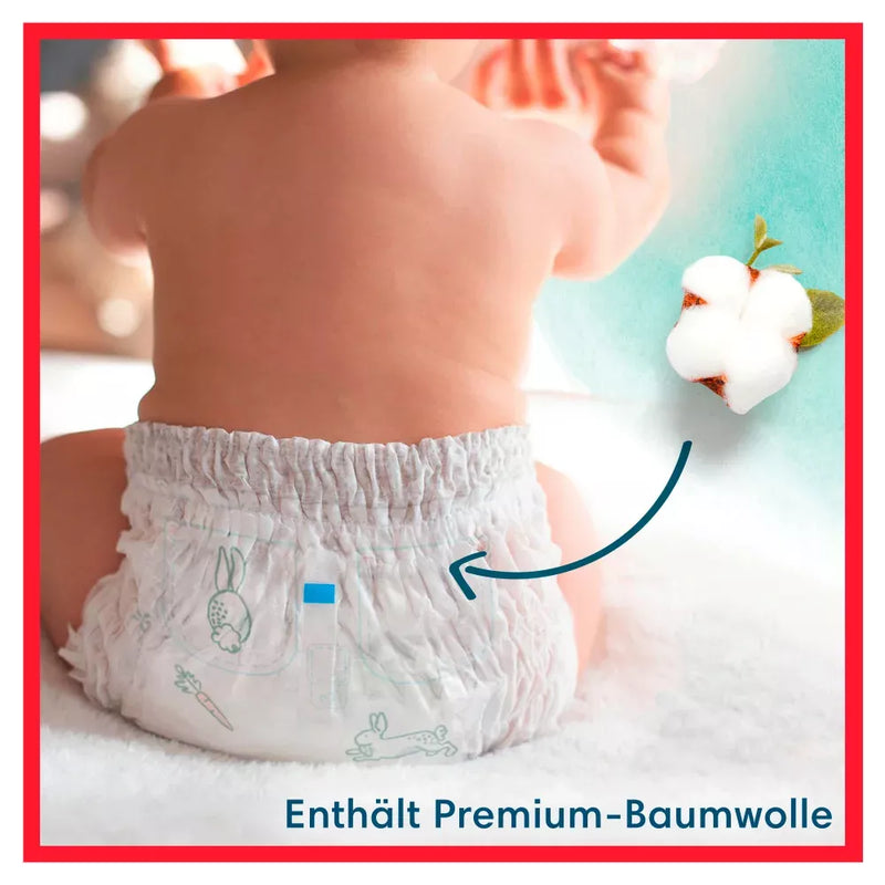 Pampers Babybroek Harmonie maat 4 Maxi (9-15 kg), maandelijkse doos, 168 stuks.