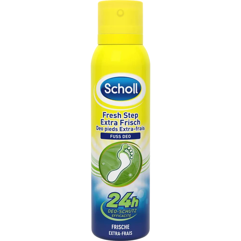 Scholl Foot Deo Spray Fresh Step Extra Fresh, 150 ml