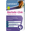 sanotact Biergist + zink tabletten 60 stuks, 30 g