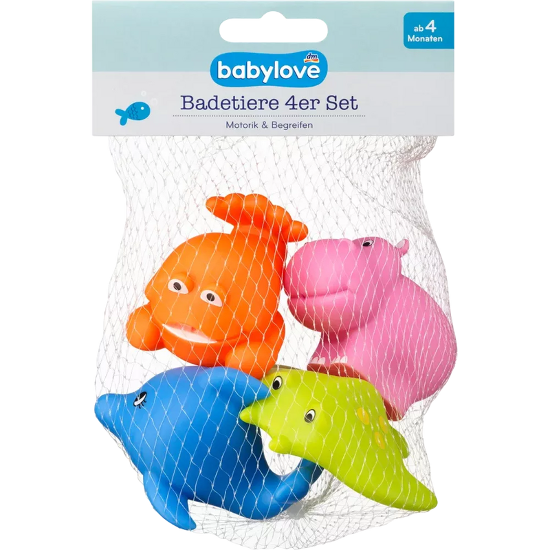 babylove Bad dieren, 4 stuks